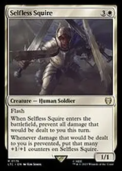 Selfless Squire - Tales of Middle-earth Commander | MTG Card - Image 4