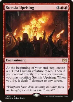 Stensia Uprising - Innistrad: Crimson Vow | MTG Card - Image 2