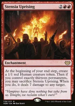Stensia Uprising - Innistrad: Crimson Vow | MTG Card - Image 3