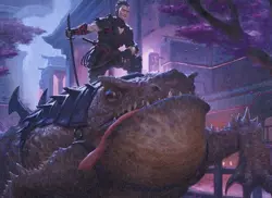 Tatsunari, Toad Rider - Kamigawa: Neon Dynasty | MTG Card - Image 1