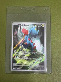 Druddigon Illustration Rare 151/086 White Flare Pokemon English - Image 1