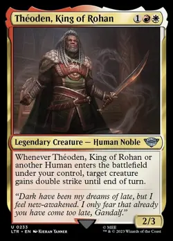 Theoden, King of Rohan - The Lord of the Rings: Tales of Middle-earth | MTG Card - Image 2