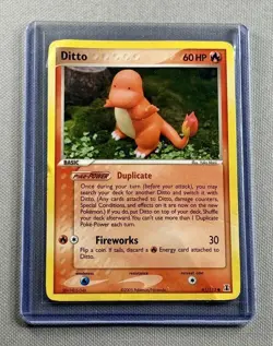 Pokemon Ditto (Charmander)🔥 61/113 EX Delta Species 2005 Common - Yuka Morii - Image 1
