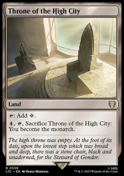 Throne of the High City - Tales of Middle-earth Commander | MTG Card - Image 3
