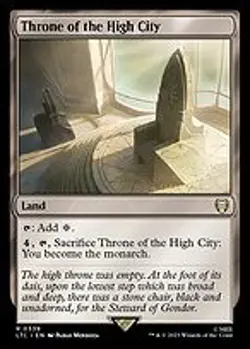 Throne of the High City - Tales of Middle-earth Commander | MTG Card - Image 4