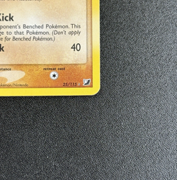 Carta Pokemon Hitmonlee UF 25 Reverse Holo Stamped EX Unseen Forces EN Excellent - Image 5