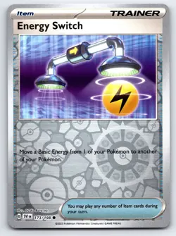 Pokemon SV01: Scarlet & Violet Base Set Energy Switch Reverse Holo 173/198 NM - Image 1