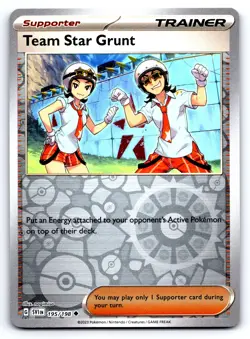 Pokemon Team Star Grunt - SV01: Scarlet & Violet Base Set SVI Reverse Holo 195/1 - Image 1