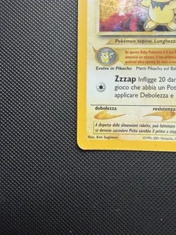 Carte Pokemon, Neo Genesis, 12/111 Pichu ITA - Image 3