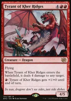 Tyrant of Kher Ridges - The Brothers' War | MTG Card - Image 3
