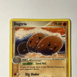 Pokemon TCG Dugtrio Regular 5/100 EX Crystal Guardians 2006 NM - Image 2