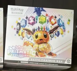 Pokemon TCG Prismatic Evolutions Elite Trainer Box ETB - Factory Sealed - Image 1