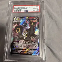 Umbreon VMAX CSR PSA10 Japanese S8b VMAX Climax Character Rare Card - Image 2