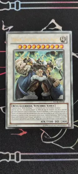 Carte YUGIOH - Thor, Seigneur des Ases - STOR-FR038 - ULTIMATE - VF - Image 1