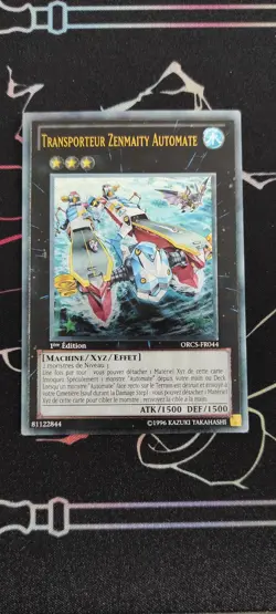 Carte YUGIOH - Transporteur Zenmaity Automate - ORCS-FR044 - ULTIMATE - VF - 1st - Image 1
