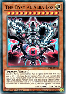 The Bystial Alba Los - DABL-EN010 - Ultra Rare 1st Edition Yugioh - Image 1