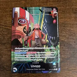 Usopp Royal Blood Foil Alt Art OP10-042 Leader One Piece Card Near Mint NM - Image 1
