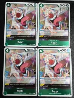 EB02-018 Buggy R Anime 25th Collection ONE PIECE Card Game x4 Playset English - Image 1