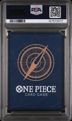 2025 ONE PIECE OP11-A FIST OF DIVINE SPEED ALTERNATE ART #080 GEAR TWO PSA 10 - Image 2