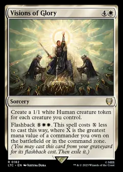Visions of Glory - Tales of Middle-earth Commander | MTG Card - Image 2