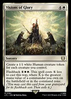 Visions of Glory - Tales of Middle-earth Commander | MTG Card - Image 4
