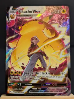 Pikachu VMAX TG17/TG30 Lost Origin Alternate Art Ultra Rare Pokemon Card NM - Image 1