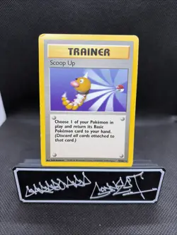 Pokemon TCG Scoop Up Trainer Base Set, Unlimited Rare Card 78/102 - Image 1