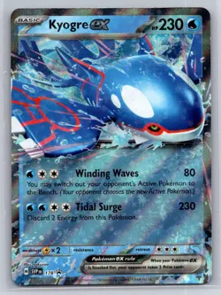 Kyogre ex - Promo SV: Scarlet & Violet Promo Cards 178 NM - Image 1
