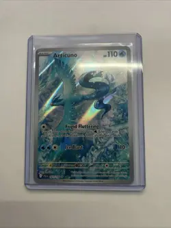 Pokemon Card Articuno 161/159 Journey Together Pokemon Illustration Rare IR NM/M - Image 1