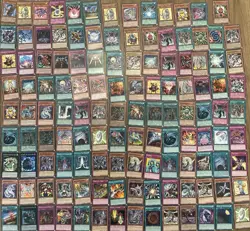 LOT OF 281 YUGIOH CARDS FROM 1996. ALL ARE 1ST EDITION.RARE/ULTRA RARES. - Image 1