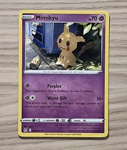 Mimikyu 80/196 Lost Origin NM Pokemon TCG Card - Image 1