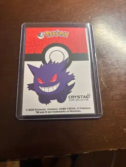 Mega Houndoom #229 – Crystal Card Collection Holographic Pokemon Fan Art Card – - Image 2