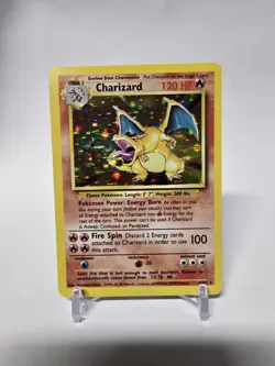Charizard - 4/102 Holo Rare Pokemon Base Card 1999 - Image 1