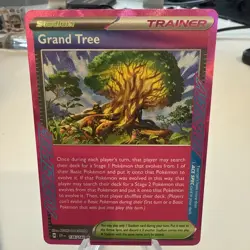 136/142 Grand Tree : ACE SPEC Rare Holo Card : Stellar Crown : Pokemon TCG - Image 1