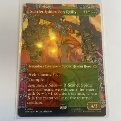 MTG: Spider-Man - Scarlet Spider, Ben Reilly(Extended Art) - Rare - 0214 NM - Image 1