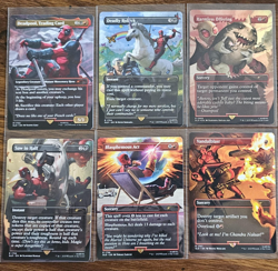 Foil Deadpool Mtg Secret Lair IN HAND - Ships Now With Harmless Offering - Image 1
