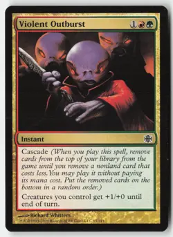 MTG - Violent Outburst #63 - Regular - ARB Alara Reborn - Image 1