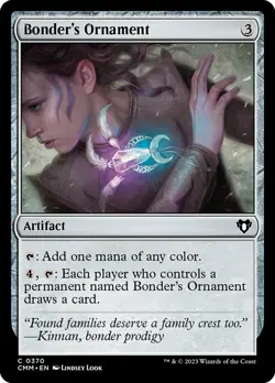 Bonder's Ornament - Foil x1 - Commander Masters - NM-Mint, English - Commander M - Image 1