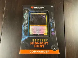 Undead Unleashed Innistrad Midnight Hunt MTG Magic The Gathering Commander Deck - Image 1