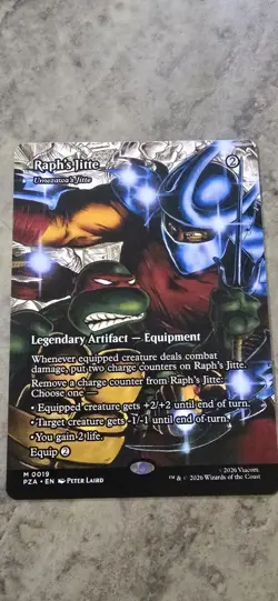 Raph's Jitte - Umezawa's Jitte (Borderless) Teenage Mutant Ninja Turtles Source - Image 1