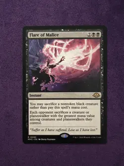 Flare of Malice R Modern Horizons 3 95 NM MTG - Image 1