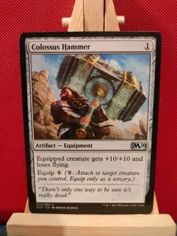 Colossus Hammer - Magic 2020 (M20) - Uncommon - NM - MTG - Image 1