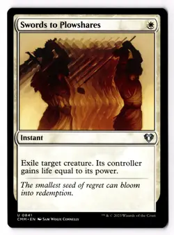 Swords to Plowshares 841 Commander Masters Normal NM - Image 1