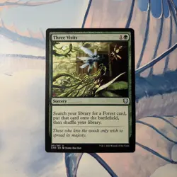 MTG Three Visits - Commander Legends #261 NM - Image 1