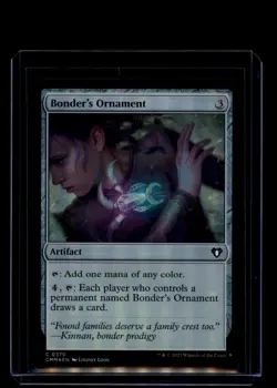 MTG Bonder's Ornament #370 Common Foil Commander Masters - Image 1