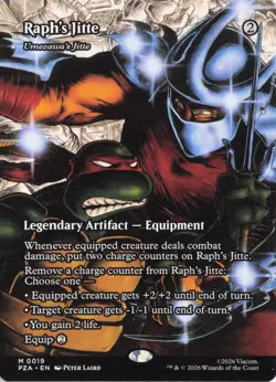 Raph's Jitte - Umezawa's Jitte (Borderless), 19, PZA - Image 1