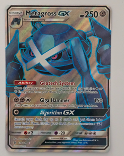 Metagross GX 139/145 Guardians Rising Sun & Moon Full Art FA Pokemon TCG Card - Image 1