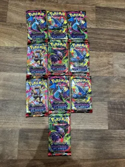 10 Pokemon Mega Evolutions Phantasmal Flames Booster Packs Sealed - Image 1