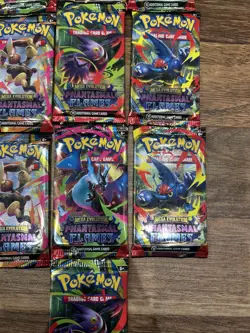 10 Pokemon Mega Evolutions Phantasmal Flames Booster Packs Sealed - Image 4