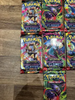 10 Pokemon Mega Evolutions Phantasmal Flames Booster Packs Sealed - Image 5